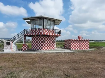 MiCoB Delivers 3D Concrete Printed Runway Controller Hut For the Pune Air Force Station
