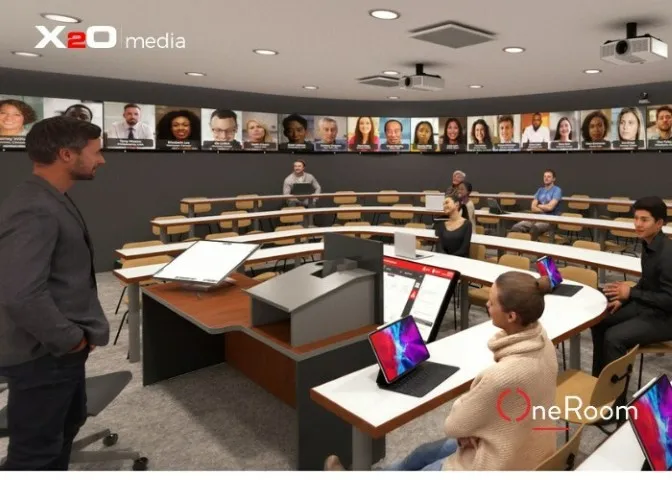 X2O Media Announces Important Updates to its Immersive Hybrid Solution X2O OneRoom