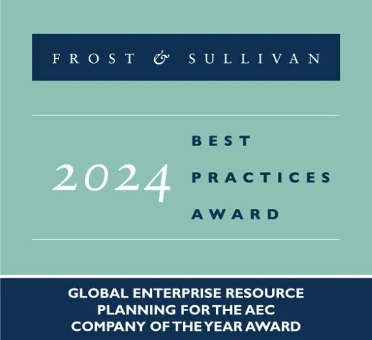 BST Global Earns Frost & Sullivan's 2024 Global Company of the Year Award for Driving Digital Transformation in the AEC Industry