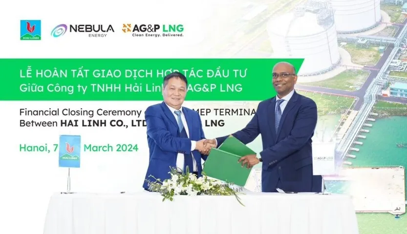 AG&P LNG Acquires 49% Stake in Fully Constructed Cai Mep LNG Terminal in South Vietnam, Developed by Hai Linh Company Limited