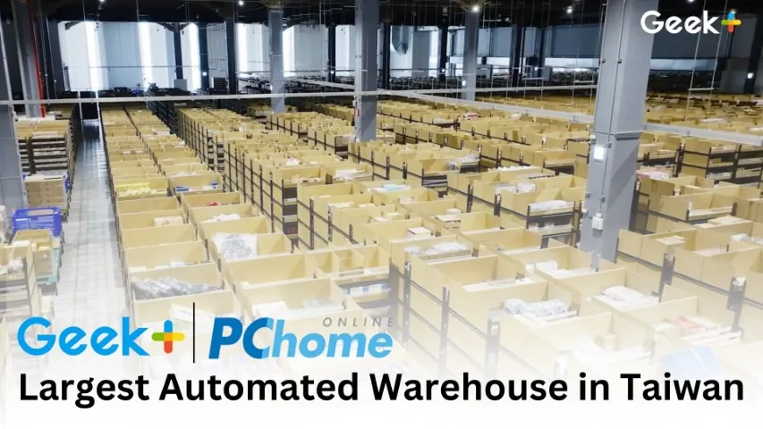 Geek+ order fulfilment robots help PChome meet next-day delivery deadlines, hit sustainability targets
