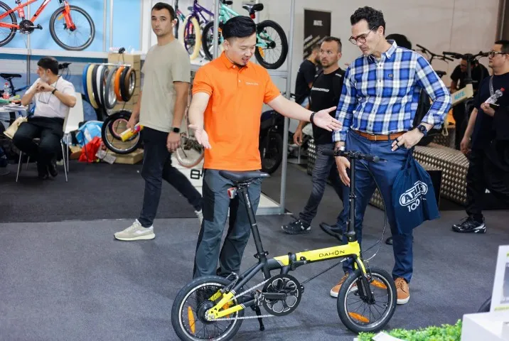 DAHON "D-VELO" Technology took Spotlight at Eurobike 2024