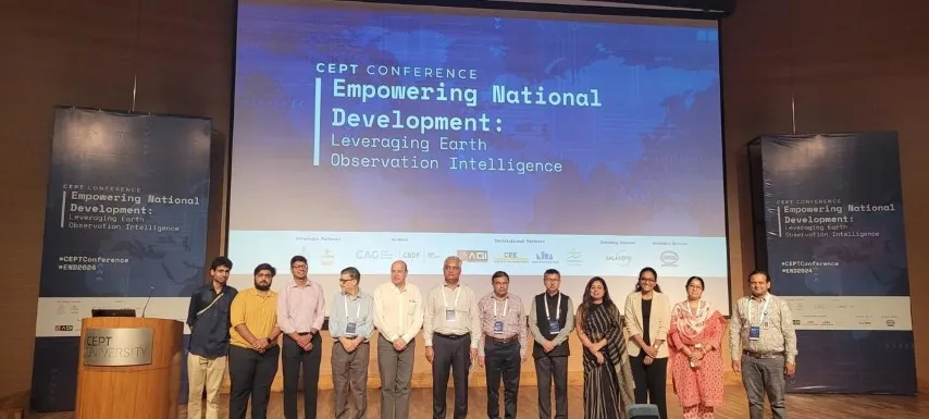 Experts Gather at CEPT University for Symposium on Leveraging Earth Observation Technologies
