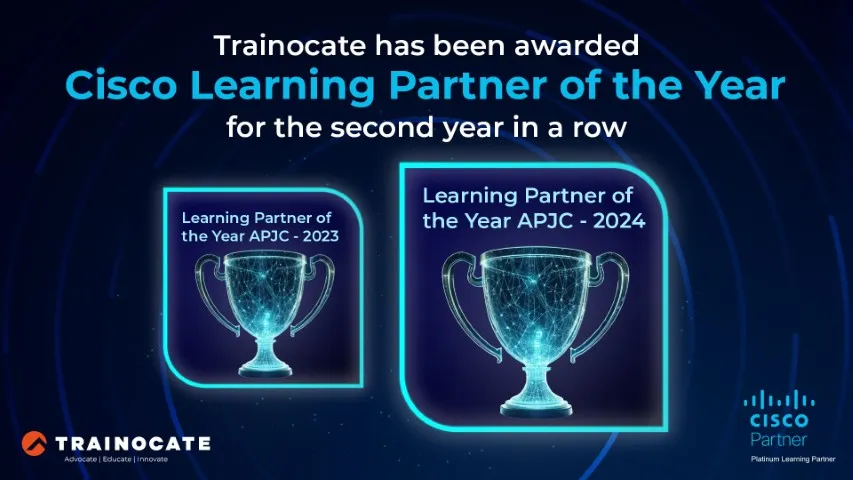 Trainocate Wins Cisco Learning Partner of the Year - APJC for Second Consecutive Year