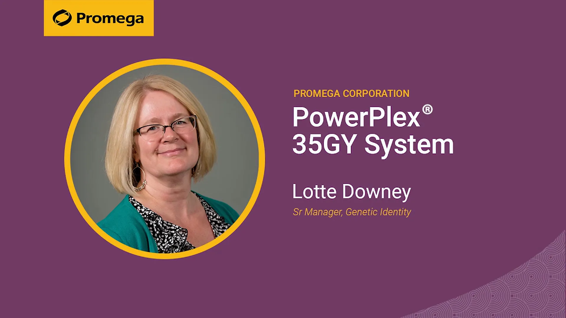 Promega PowerPlex® 35GY System, First 8-Color STR Kit, Approved for NDIS by FBI