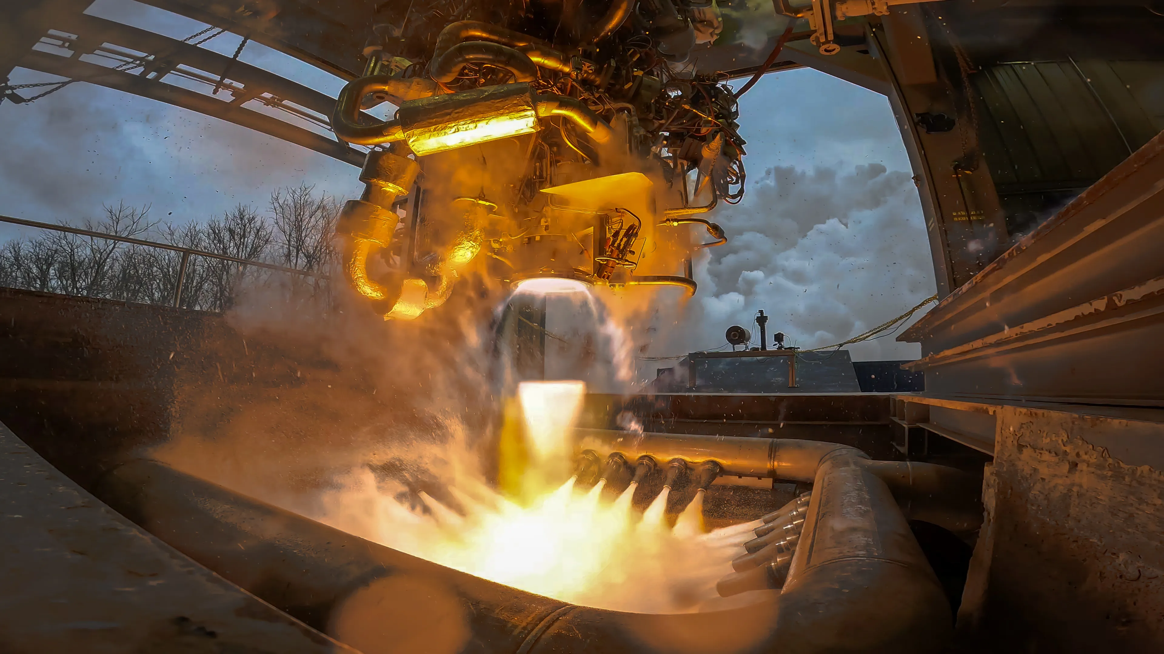 Sierra Space Completes Test Campaign on Next Generation Vortex 35,000 lbf Fuel-Rich LOX LH2 Engine