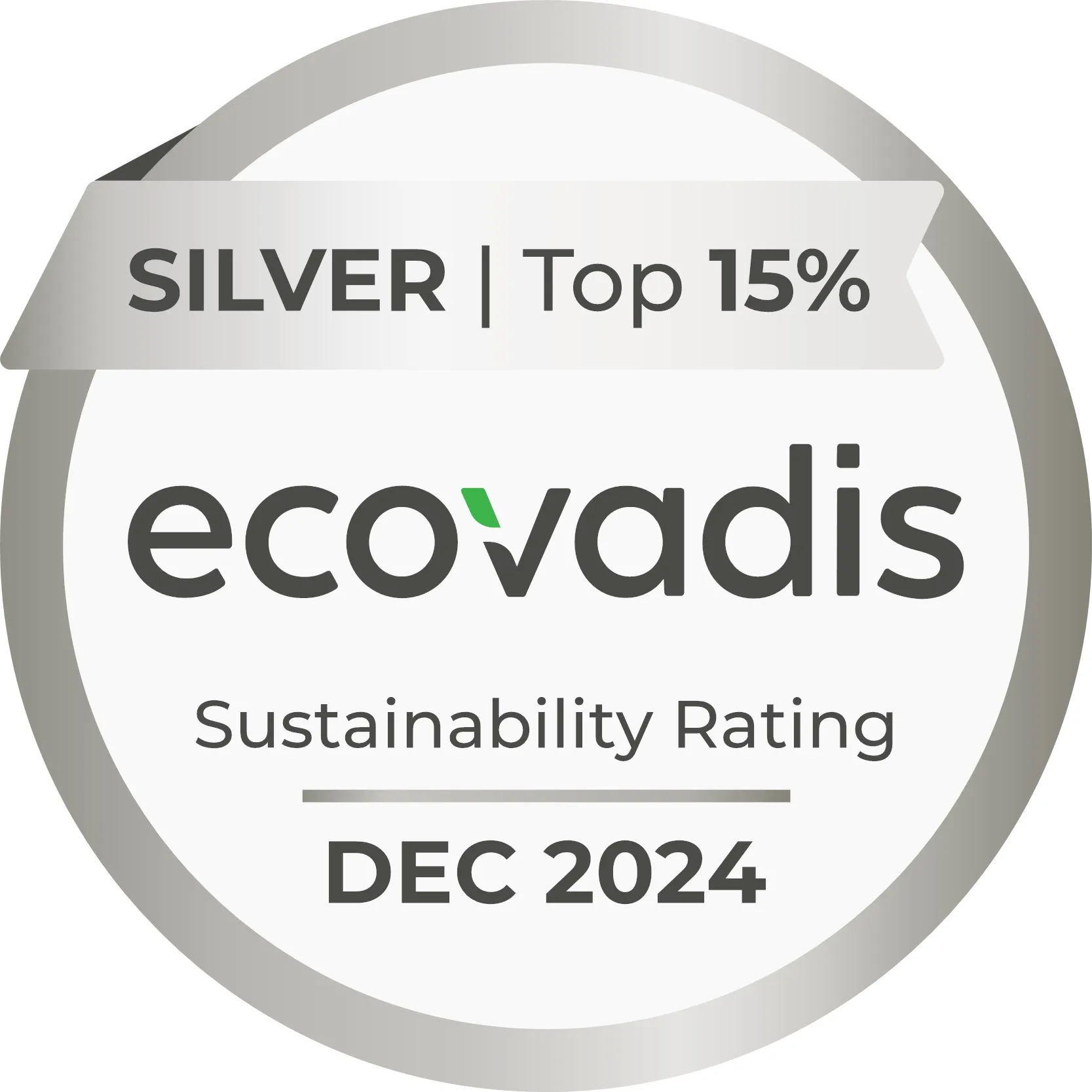 Stratasys Earns Silver EcoVadis Rating, 90th Percentile, A Testament to its Leadership in Sustainability