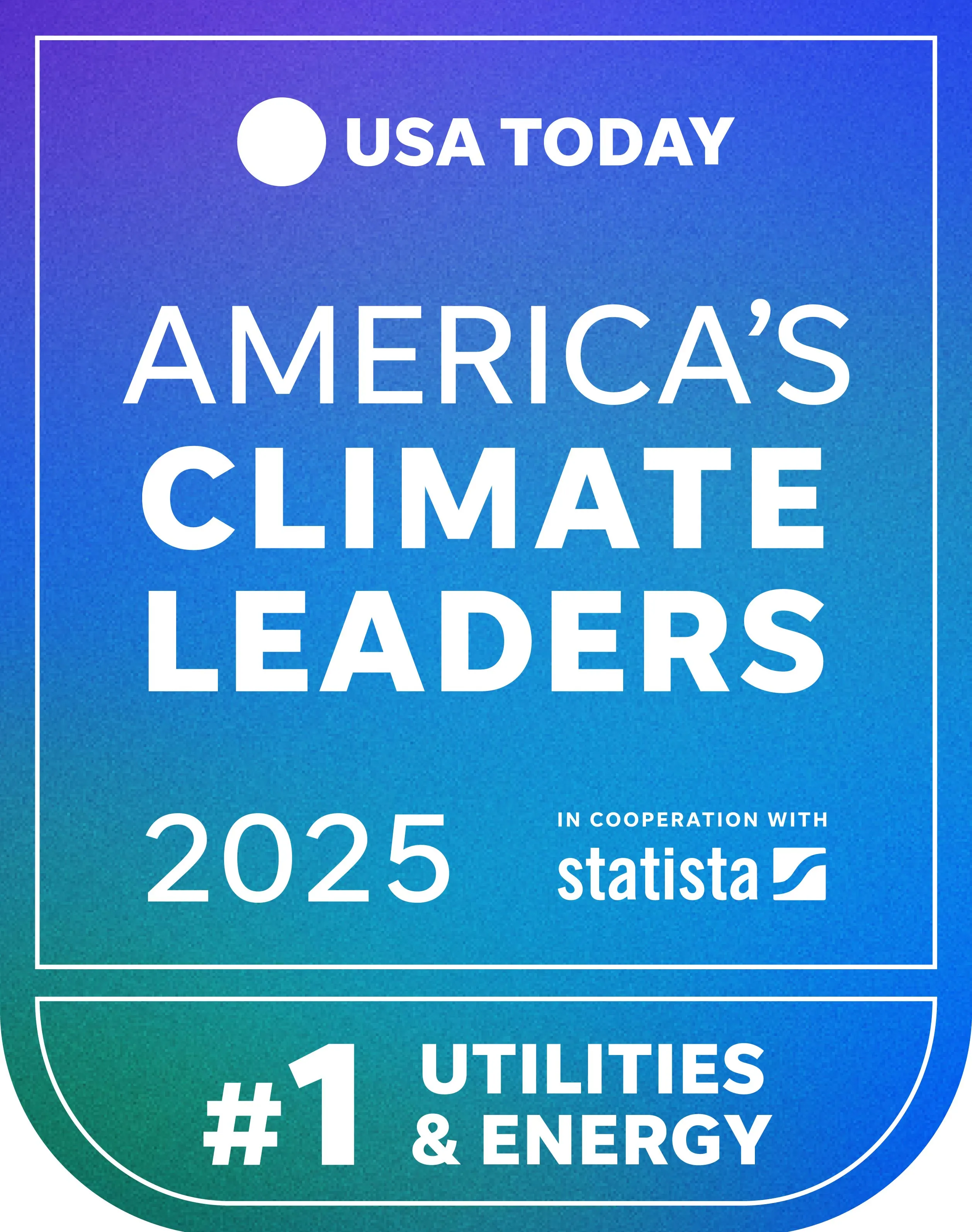 Eversource Named One of America’s Climate Leaders for 2025 by USA TODAY