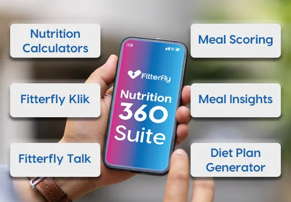Fitterfly Launches Nutrition 360 Suite - India's most advanced nutrition tracking solution available as a plug-and-play solution for Pharma, Insurers & digital health platforms