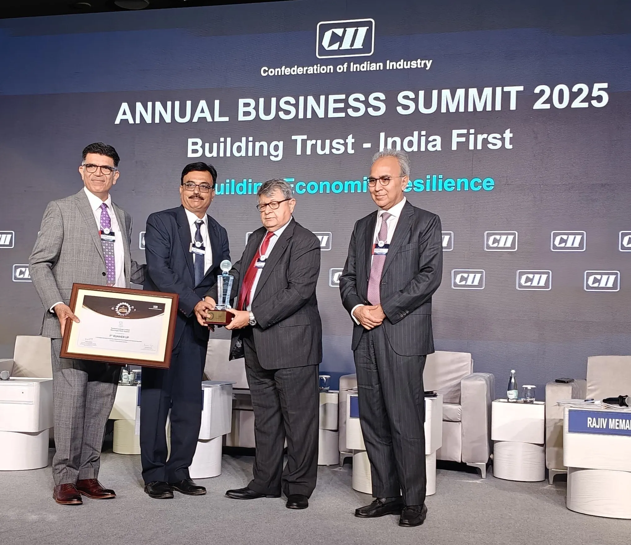 Tamboli Castings Wins CII National Best Practices Award, Underscoring Strong Foundation and Future-Readiness