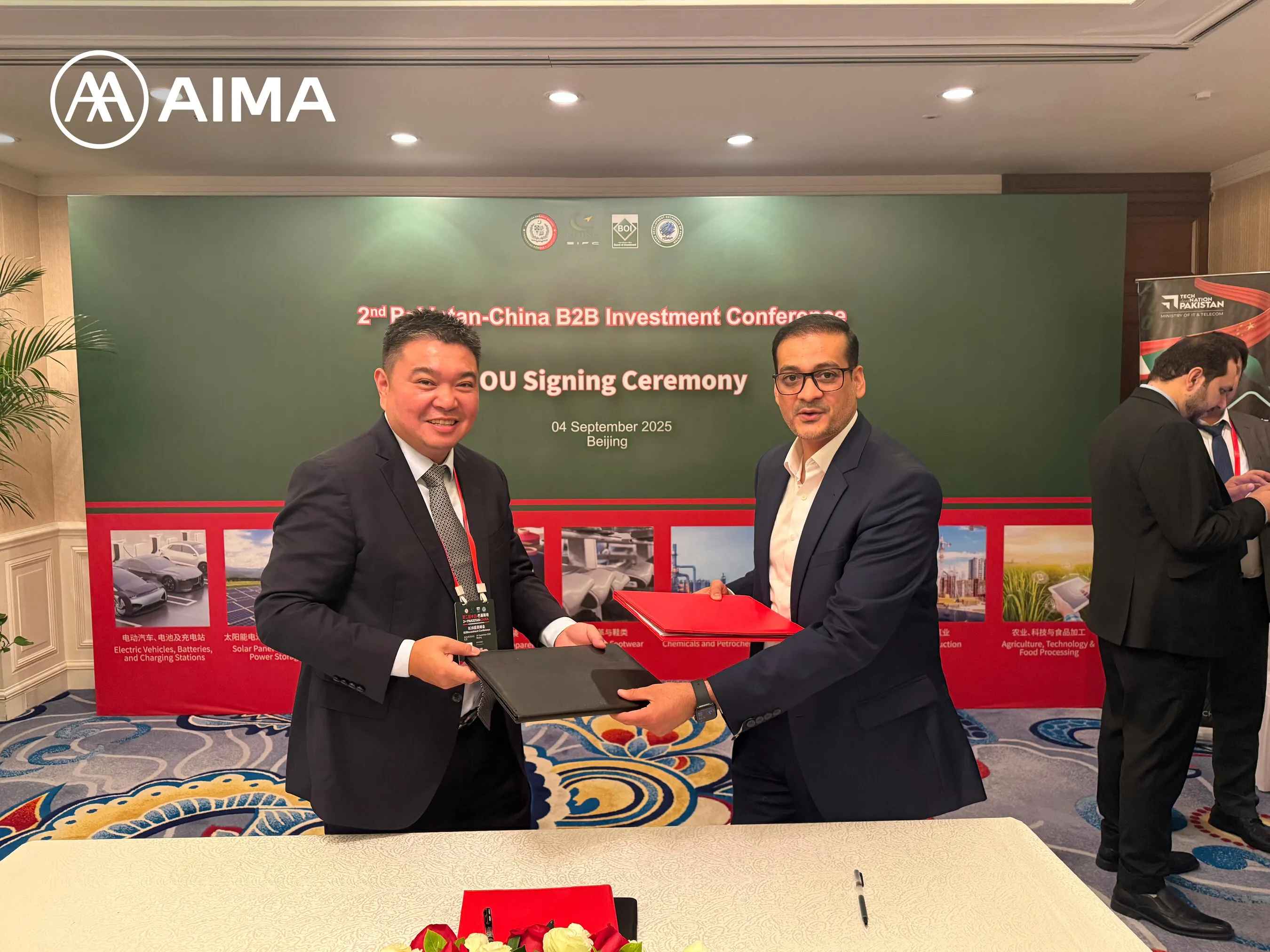 AIMA Technology and Pakistan-based New Asia Enter into a Strategic Partnership to Jointly Explore New Blue Ocean Opportunities in Green Mobility