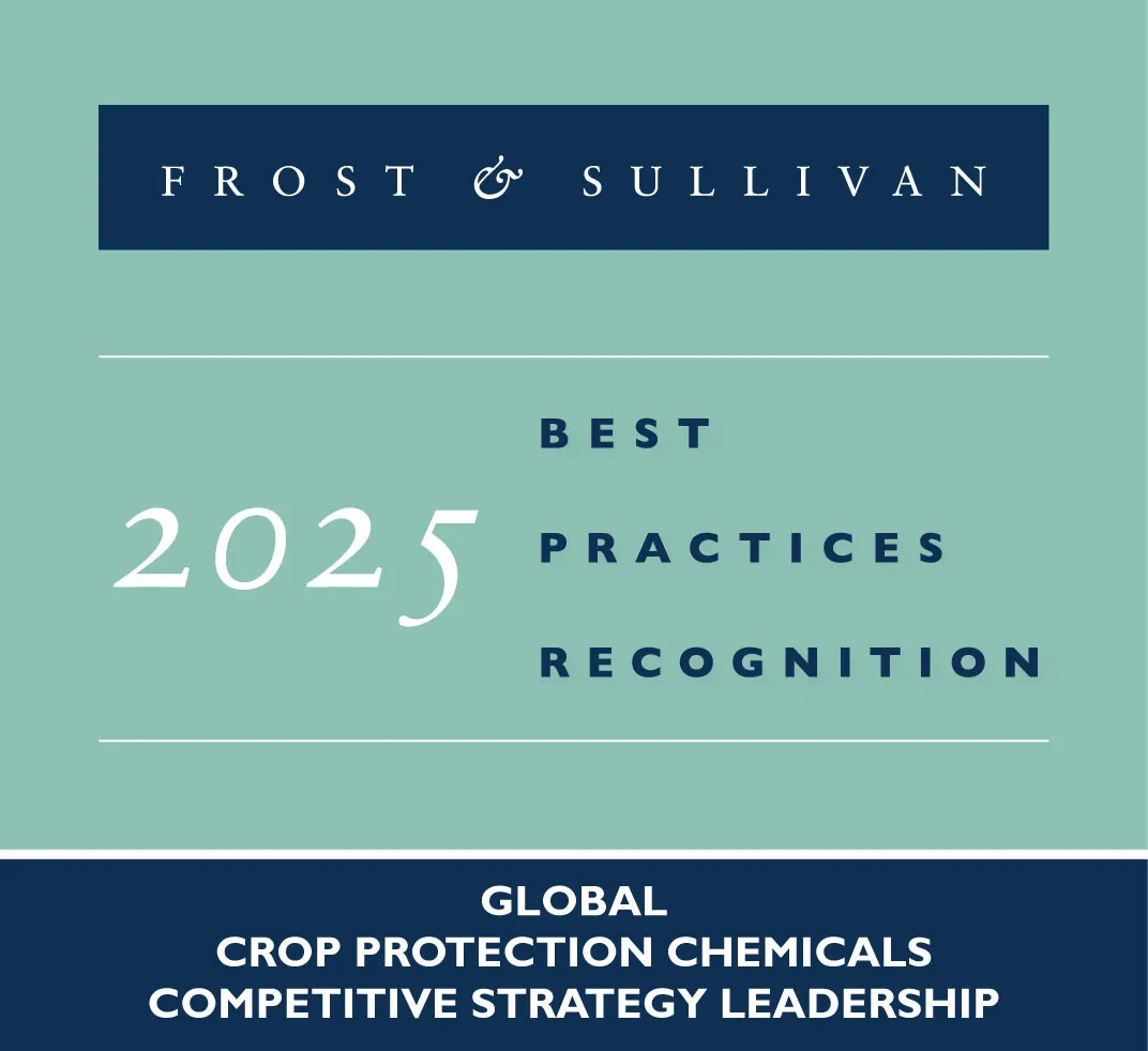 Safex Chemicals India Ltd. Receives Frost &amp; Sullivan's 2025 Global Competitive Strategy Leadership Recognition for Excellence in Crop Protection Chemicals
