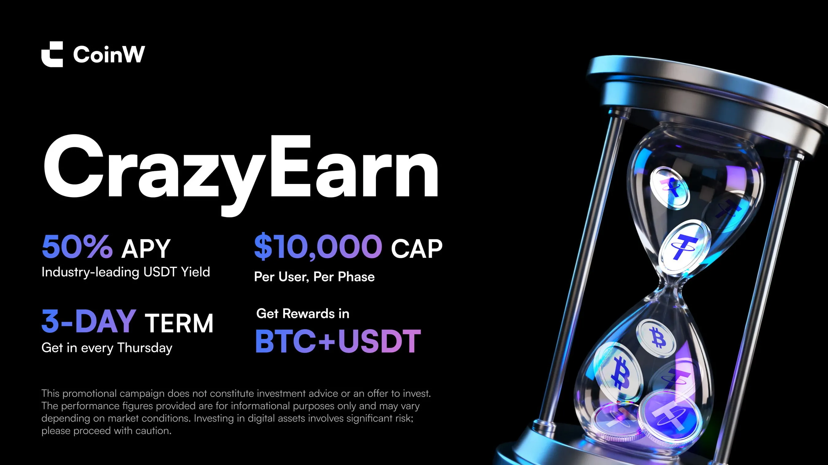 CoinW's CrazyEarn: Transforming Idle Funds into Active Earnings