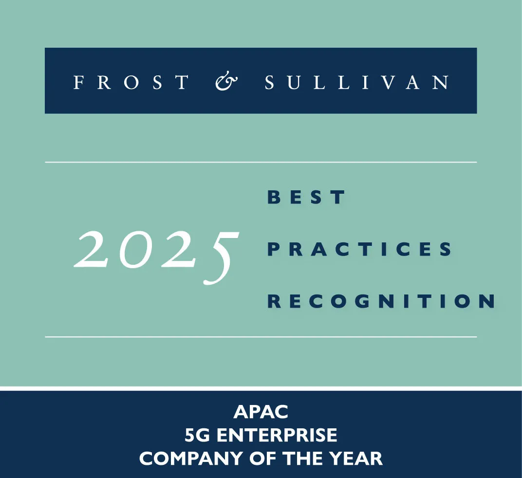 Singtel Receives Frost & Sullivan's 2025 APAC Company of the Year Recognition in the 5G Enterprise Industry