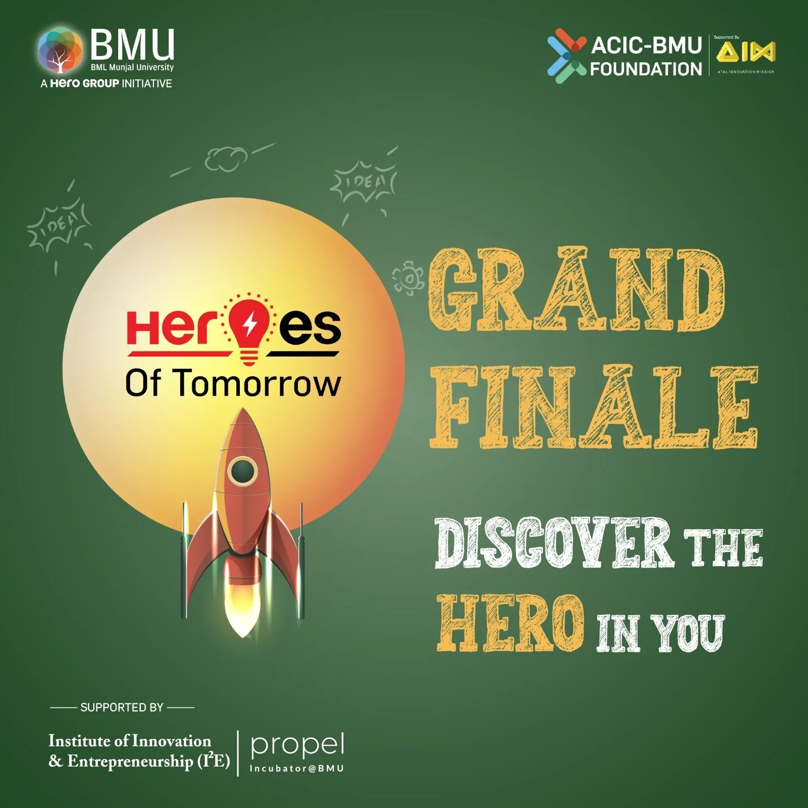India's Future Innovators to Converge at BML Munjal University for Heroes of Tomorrow Finale