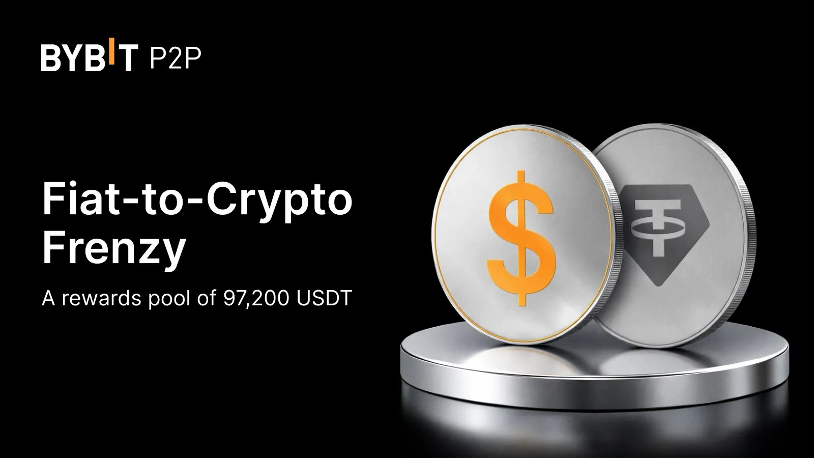 Bybit Launches Fiat-to-Crypto Frenzy for New Users With 97,200 USDT Reward Pool