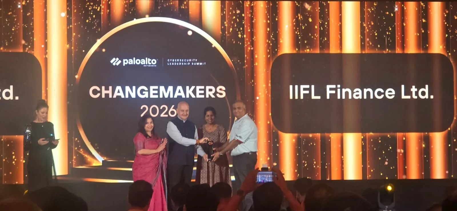 IIFL Finance Receives 'Changemakers 2026' Award at Palo Alto Networks Cybersecurity Leadership Summit