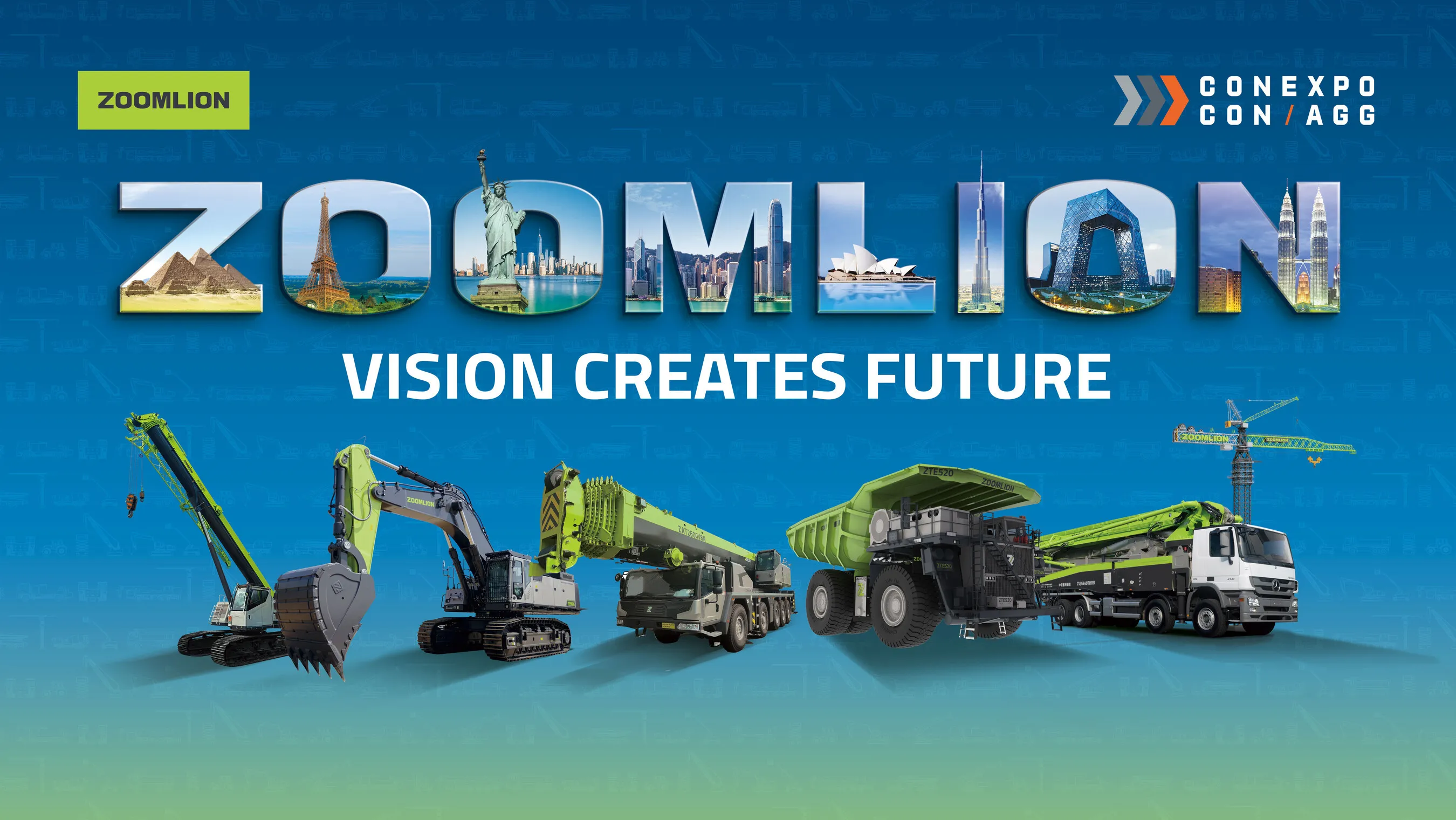 Zoomlion to Showcase Intelligent Construction Solutions and Flagship Equipment at CONEXPO-CON/AGG 2026