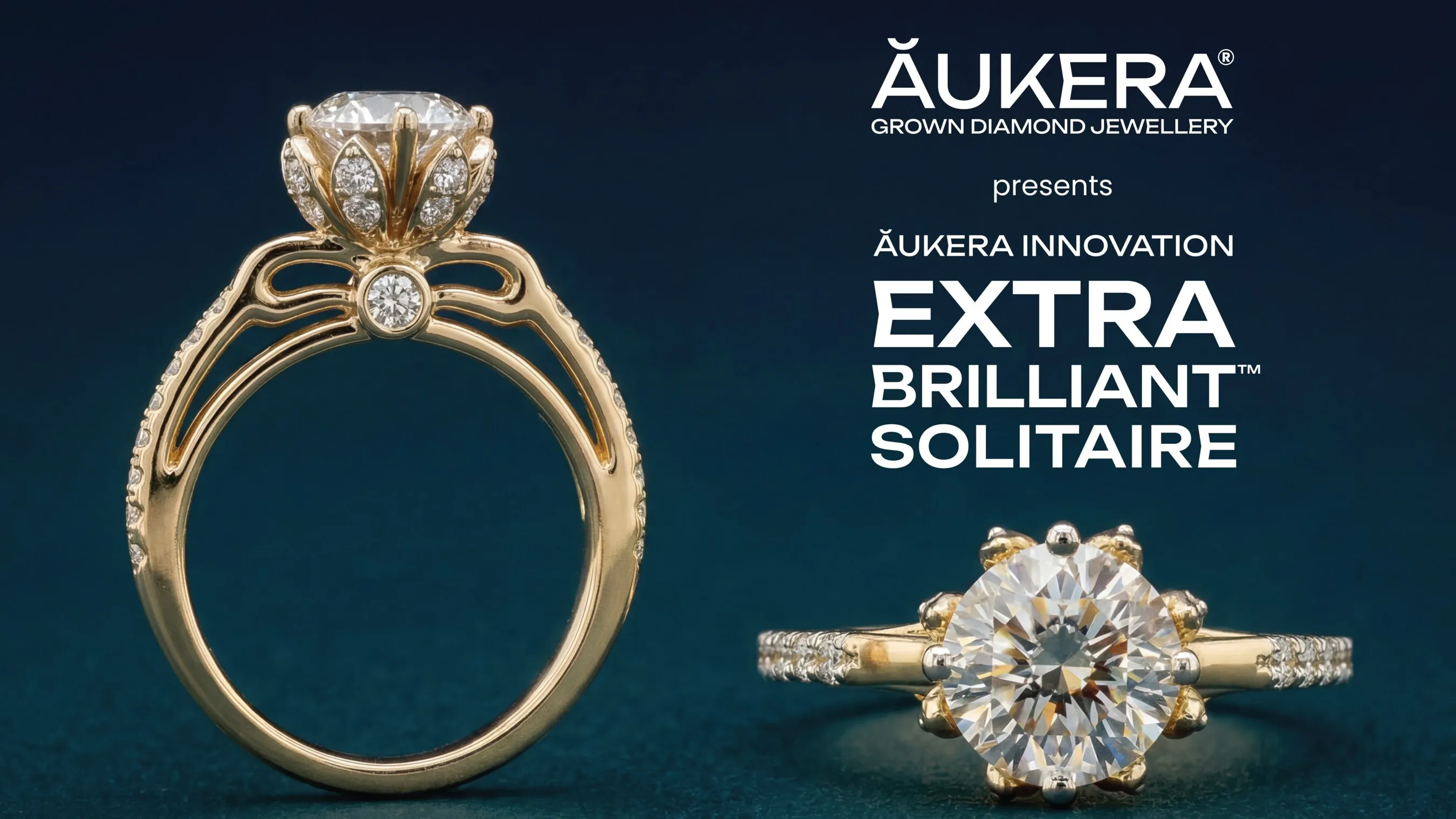 Aukera Unveils the Extra Brilliant™ Solitaire: A Design-First Innovation using Light Performance