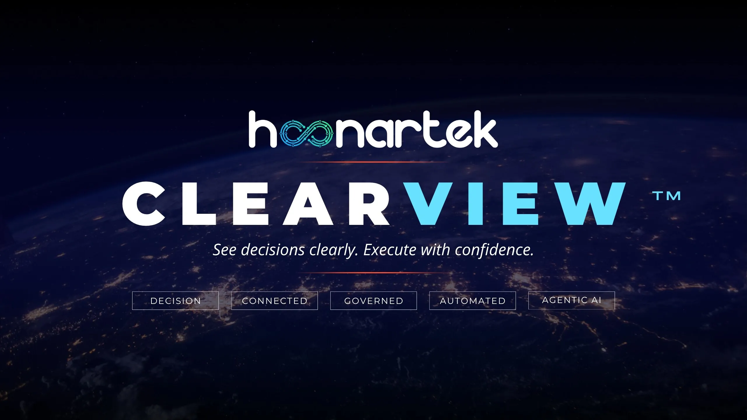 Hoonartek Launches ClearView™ -- An Agentic Decision Layer That Activates the Data Estate and Replaces SaaS Bloat