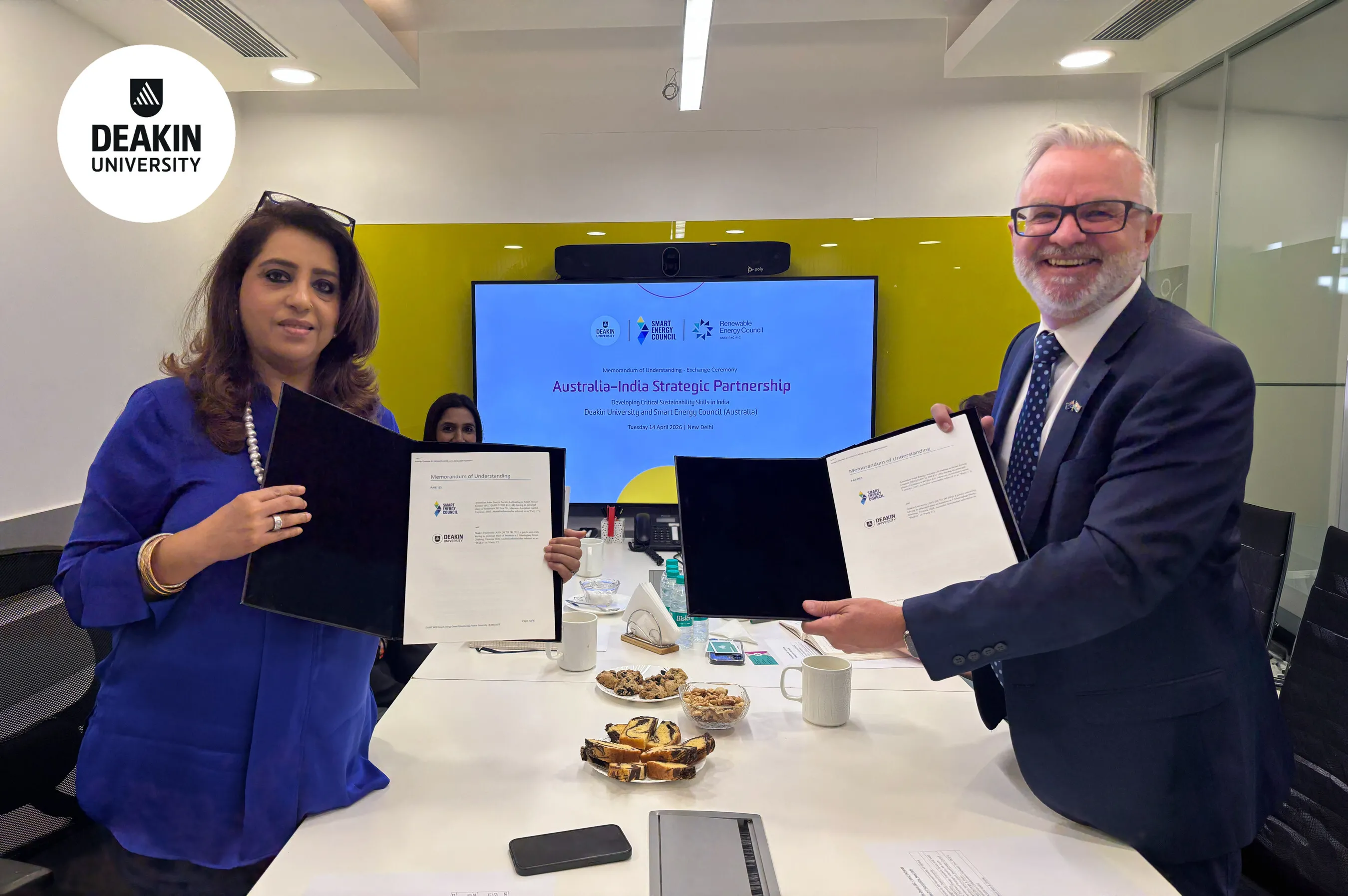 Deakin University and Smart Energy Council Bring Australian Expertise to Power India's Solar Workforce Revolution