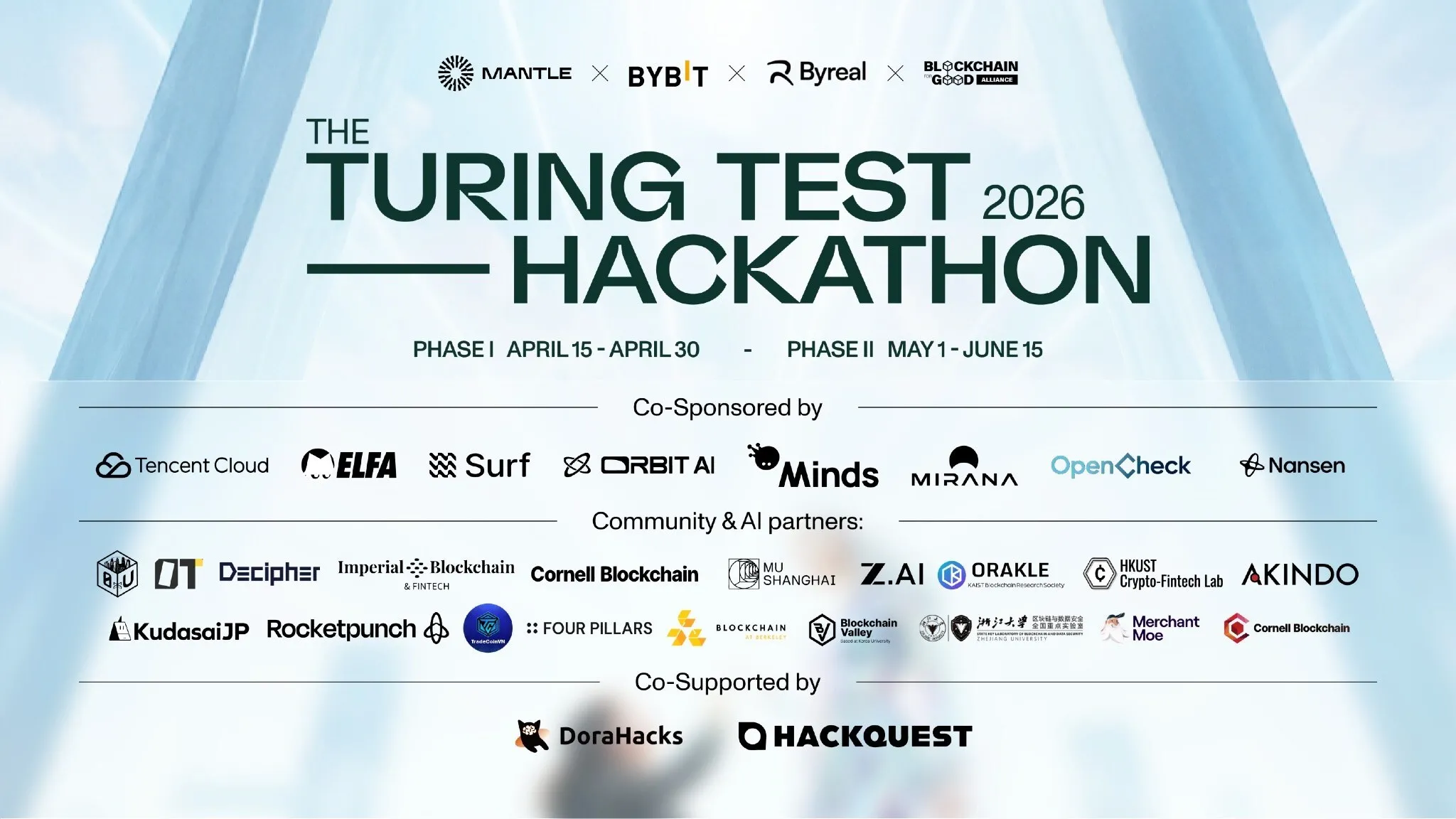 Mantle Unites Global AI, Tech, and Youth Communities for Its Largest AI Hackathon, Backed by Tencent Cloud, Bybit, Byreal, and Blockchain for Good Alliance