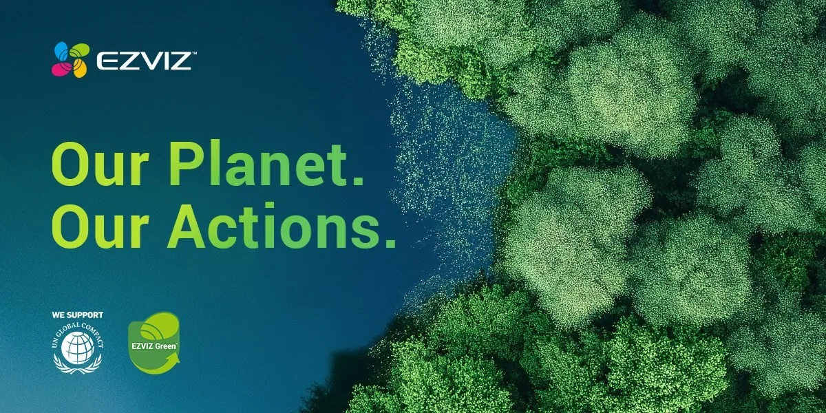 EZVIZ joins the United Nations Global Compact, starting a new chapter of its unwavering journey to long-term sustainability and further expanding its contribution to key environmental issues