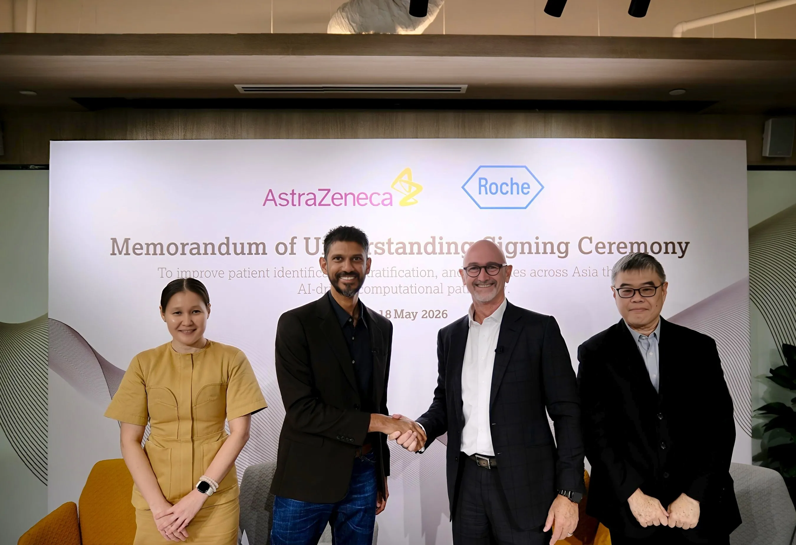 AstraZeneca Collaborates with Roche Diagnostics Asia Pacific to Help Accelerate Sustainable Ecosystem for Advanced Pathology in Breast and Lung Cancer