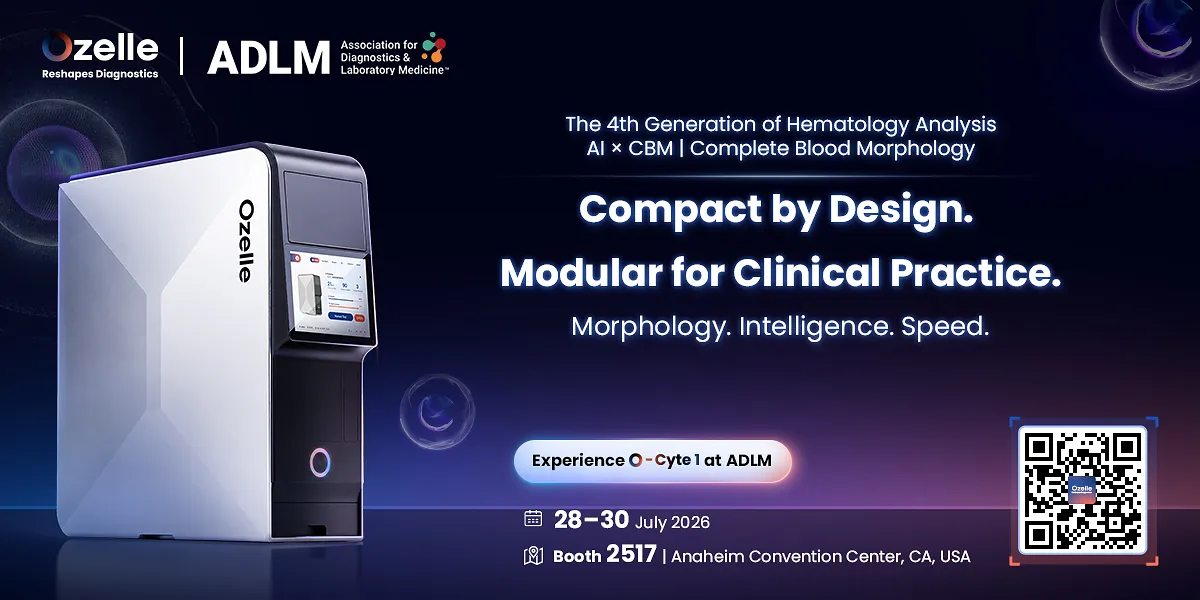 Ozelle to Debut O-Cyte 1 at ADLM 2026, Bringing Speed to AI-Powered Morphology Intelligence