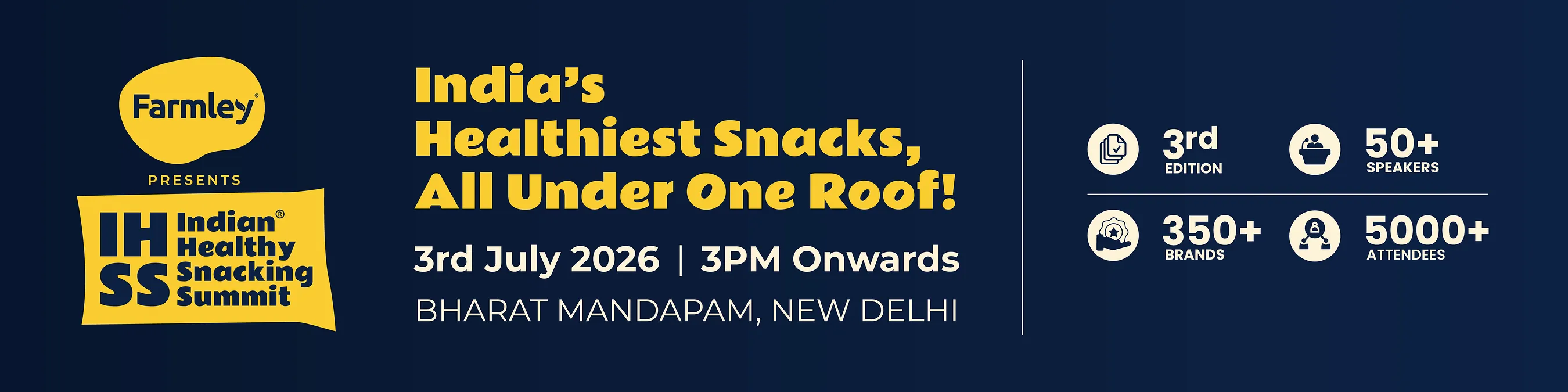 Farmley brings together India's healthy snacking ecosystem at IHSS 2026; launches Scale Up for emerging brands