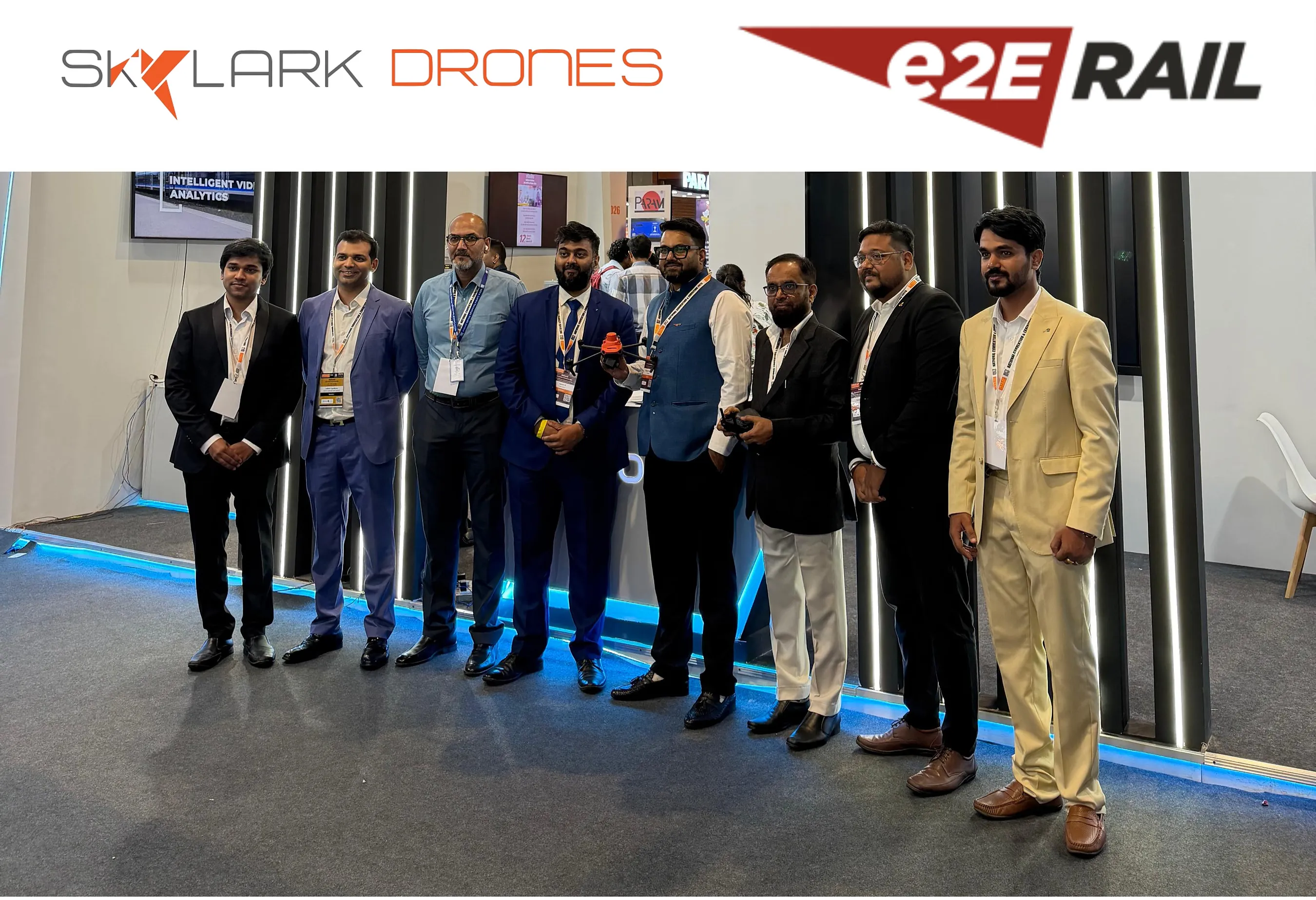 Skylark Drones and e2E Rail Partner to Advance AI-Powered Drone Intelligence for Railway Infrastructure