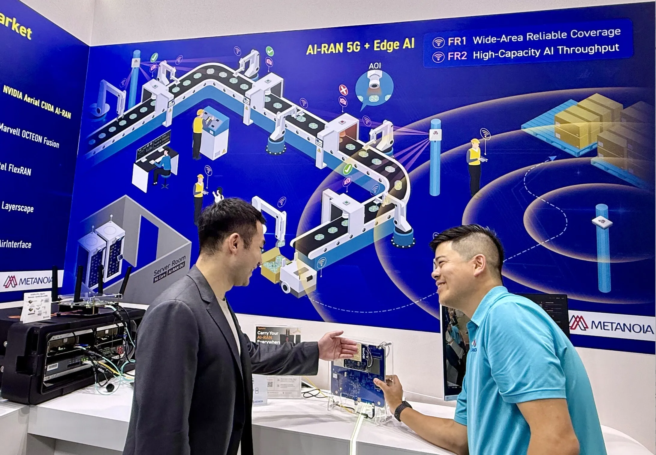 Metanoia Showcases AI-RAN Ecosystem and Launches Breakthrough 5G Open SDR Platform at COMPUTEX 2026
