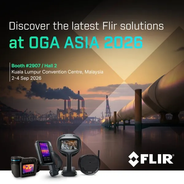 FLIR APAC | Teledyne FLIR to Demonstrate Thermal and Acoustic Inspection Tools at OGA 2026