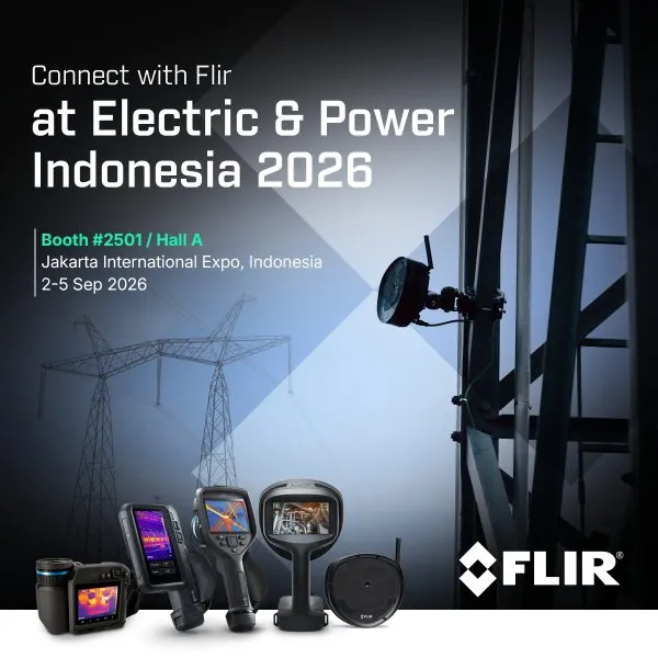 FLIR APAC | Teledyne FLIR to Show the New Si2a-PD Continuous Partial Discharge Monitor at Electric & Power Indonesia 2026