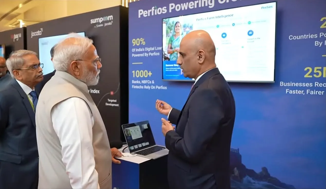 PM Narendra Modi Witnesses Perfios' Showcase of the AI-Powered Future of Banking at GFF 2026