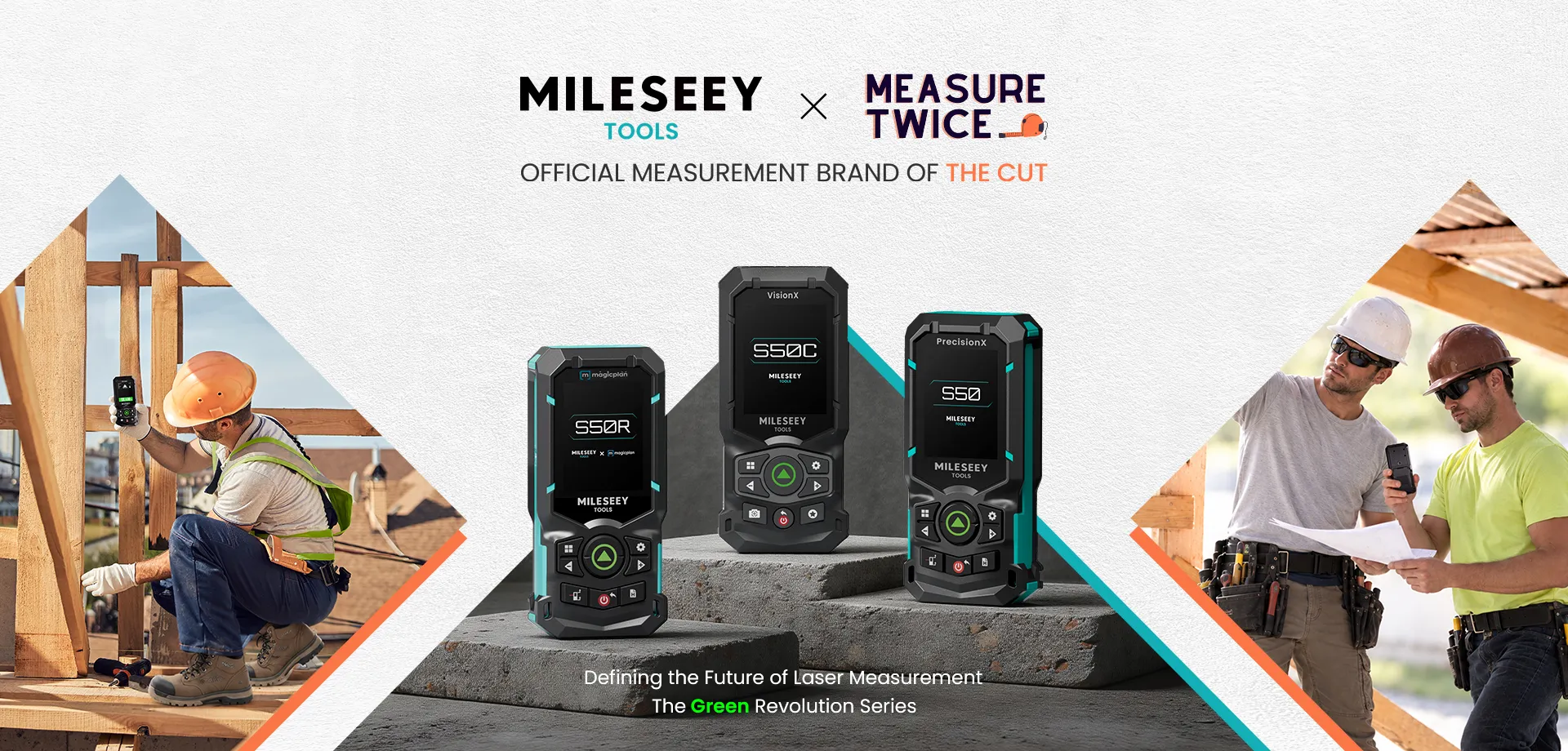 MILESEEY TOOLS Named Official Measurement Brand of Measure Twice: The Cut