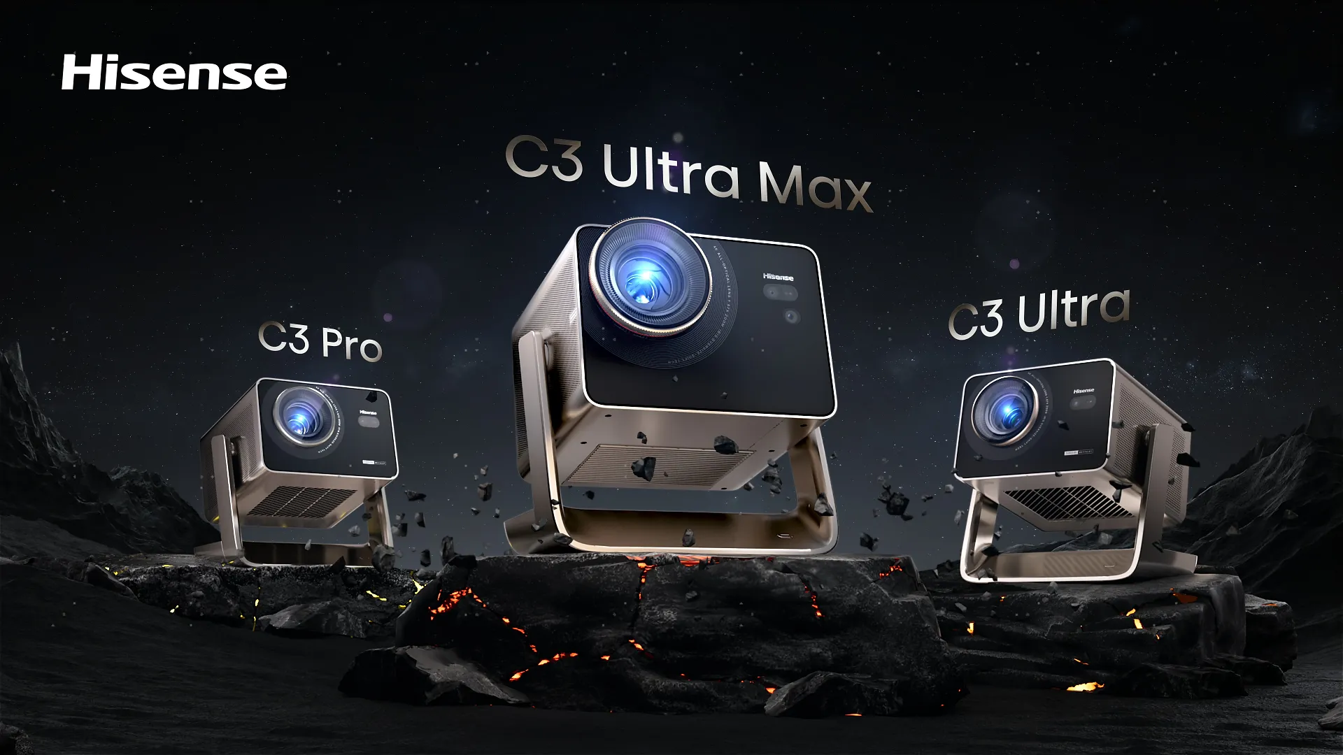 Hisense Unveils New C3 Projector Family for Immersive Home Entertainment