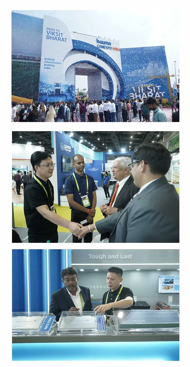 Microvast Power to Showcase Battery Solutions for Construction and Mining Equipment at Bauma CONEXPO INDIA 2026