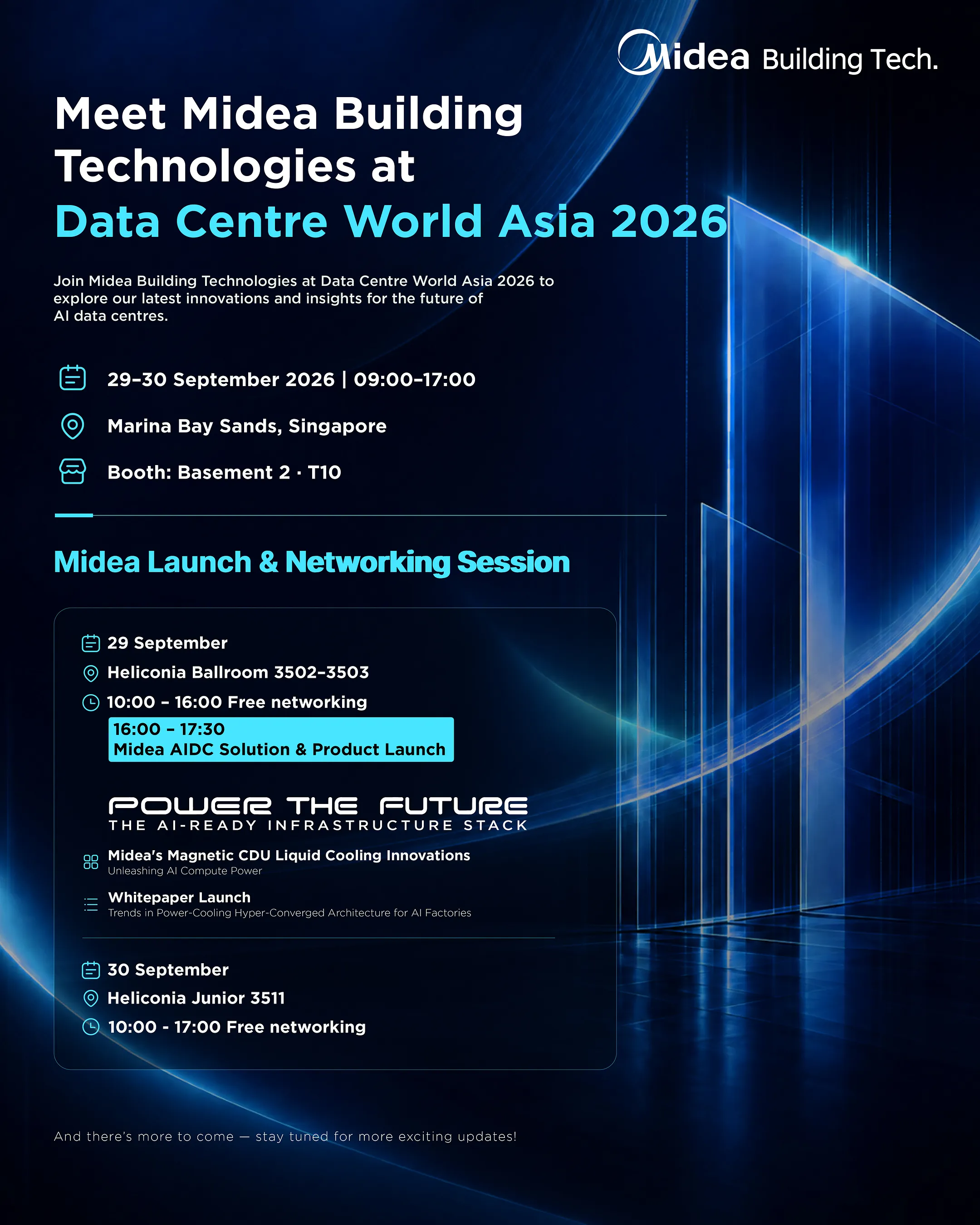 Midea To Unveil Industry-First Power-Cooling Hyperconvergence Architecture at Data Center World Asia 2026