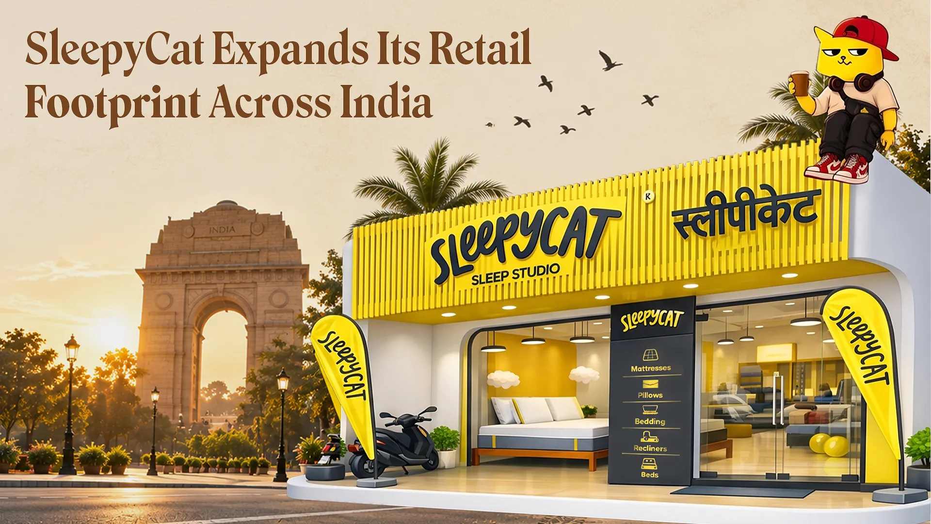 SleepyCat Expands Its Retail Footprint Across India