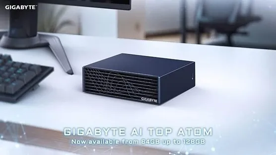 GIGABYTE AI TOP ATOM 64GB Unified Memory Version Expands Possibilities for Desktop AI Development