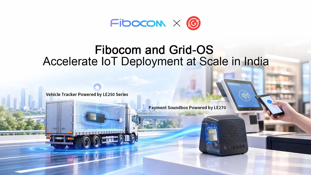 Fibocom and Grid-OS Accelerate IoT Deployment at Scale in India at IMC 2026