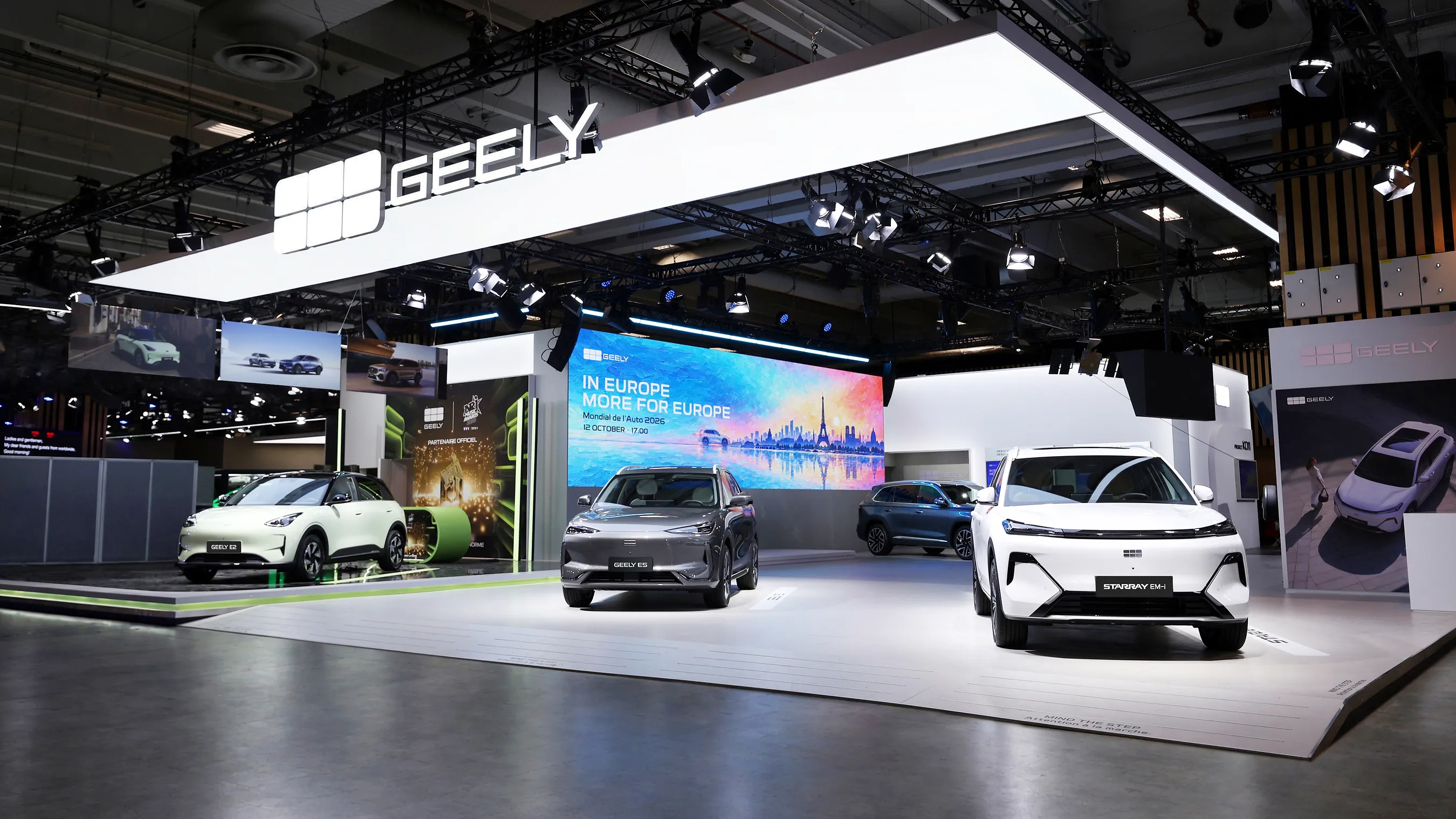 Geely Auto Group Makes Its Paris Motor Show Debut with Geely Auto, Lynk & Co and Zeekr